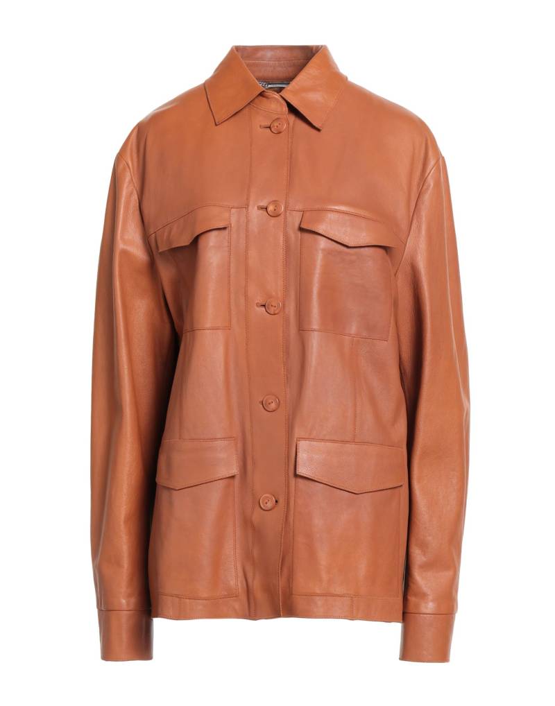 ALBERTA FERRETTI Hemd Damen Lederfarben von ALBERTA FERRETTI