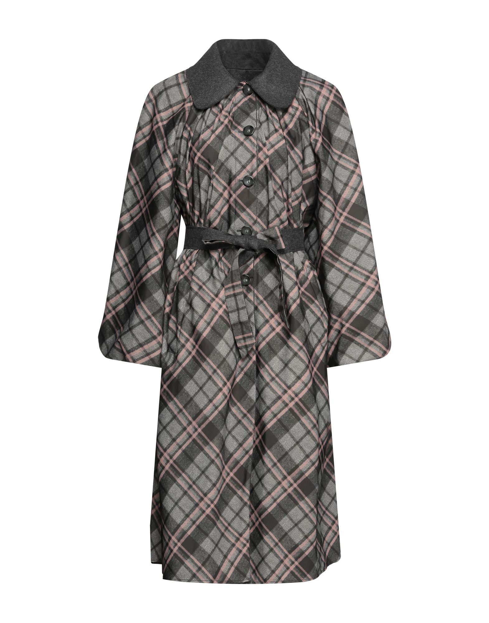 ALBERTA FERRETTI Jacke, Mantel & Trenchcoat Damen Grau von ALBERTA FERRETTI