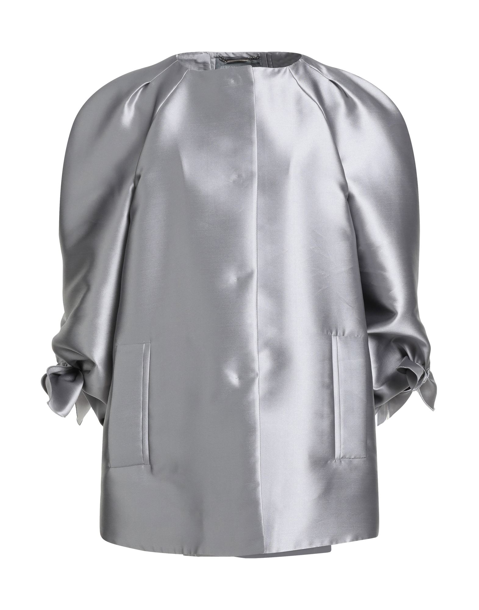 ALBERTA FERRETTI Jacke, Mantel & Trenchcoat Damen Grau von ALBERTA FERRETTI