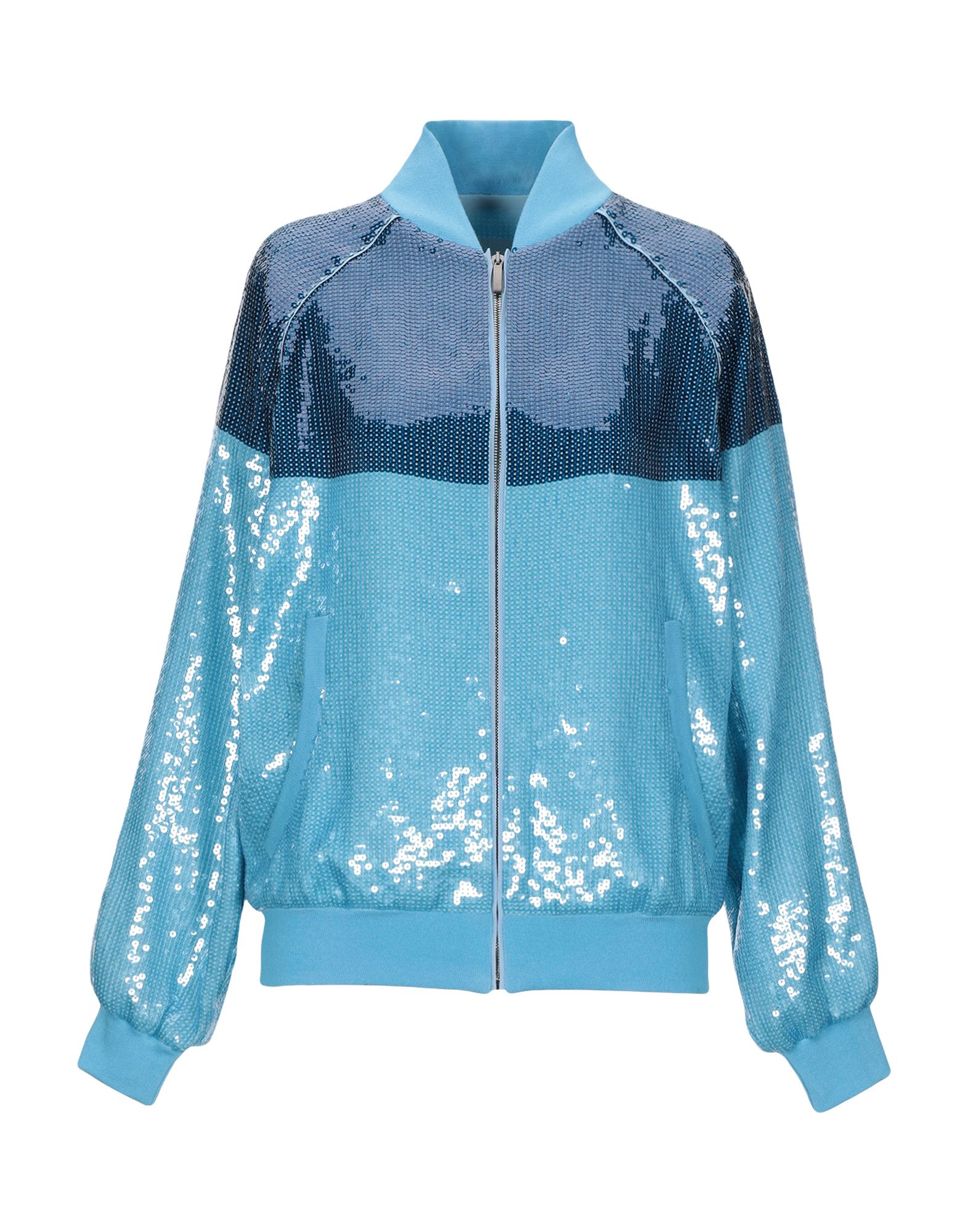 ALBERTA FERRETTI Jacke & Anorak Damen Azurblau ALBERTA FERRETTI Jacke & Anorak Damen Azurblau von ALBERTA FERRETTI