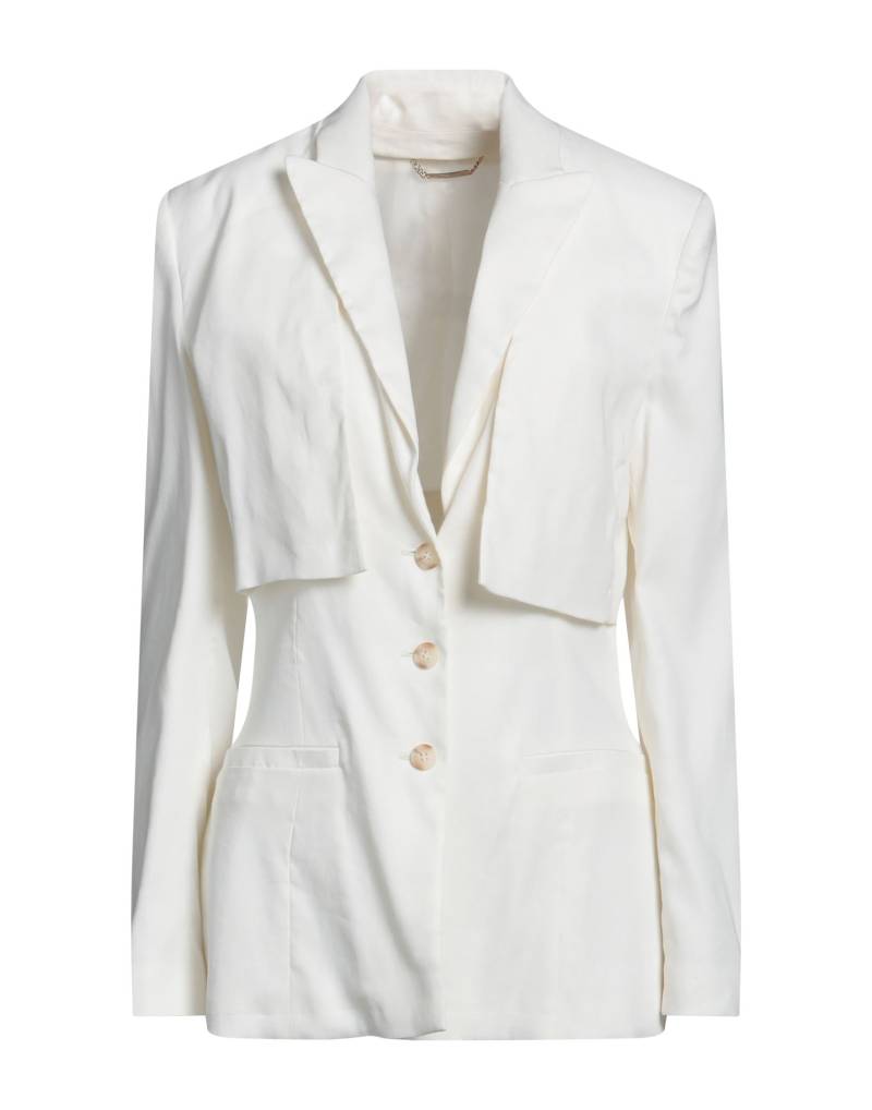 ALBERTA FERRETTI Blazer Damen Elfenbein von ALBERTA FERRETTI