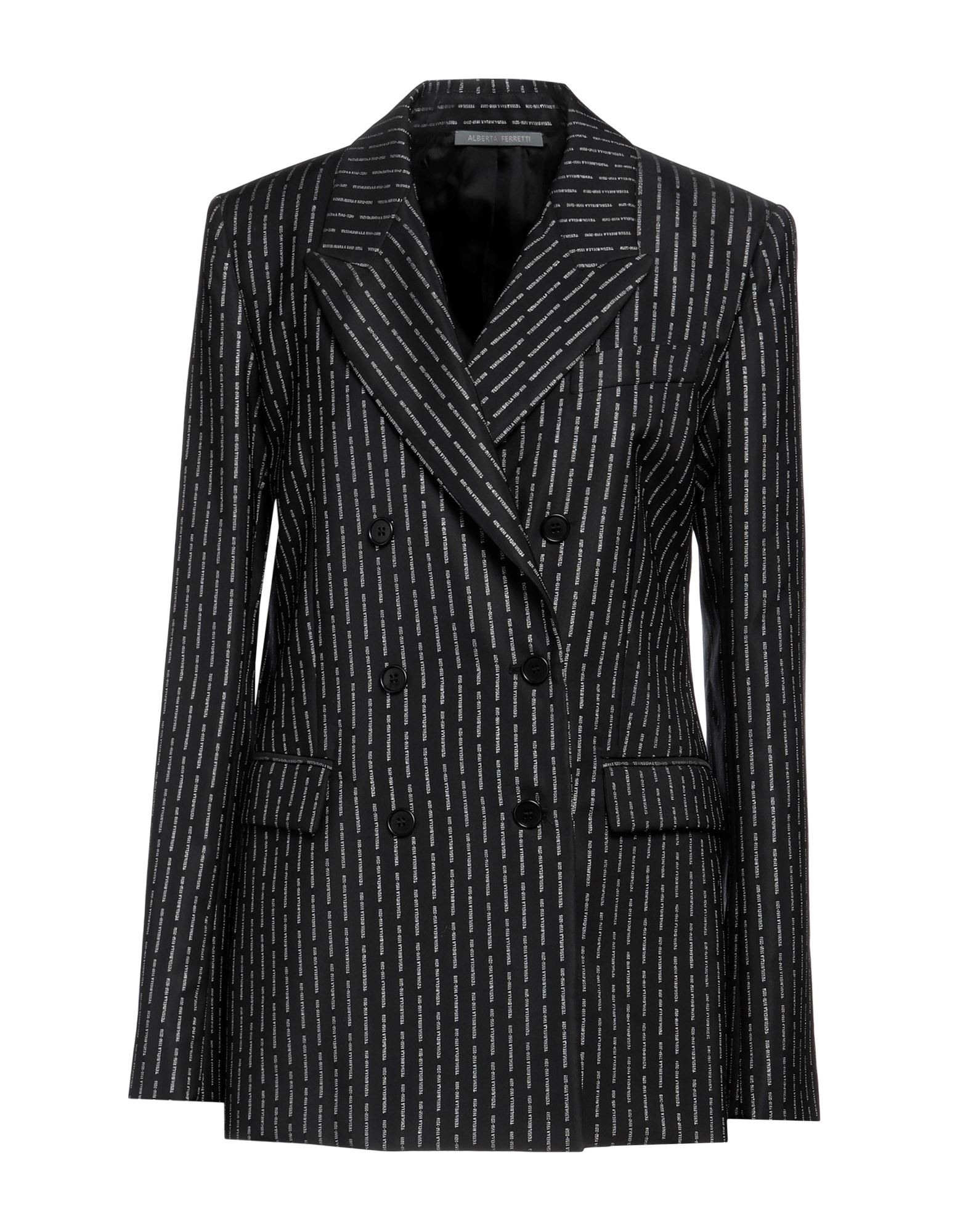 ALBERTA FERRETTI Blazer Damen Schwarz von ALBERTA FERRETTI