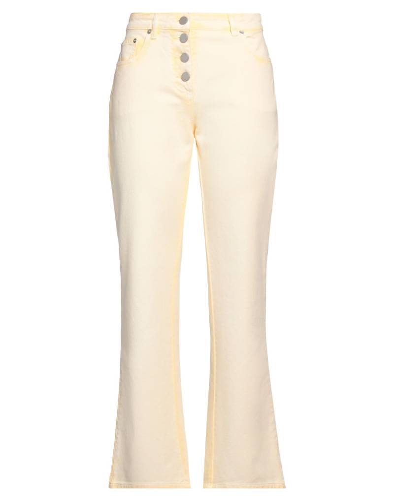 ALBERTA FERRETTI Jeanshose Damen Pastellgelb von ALBERTA FERRETTI
