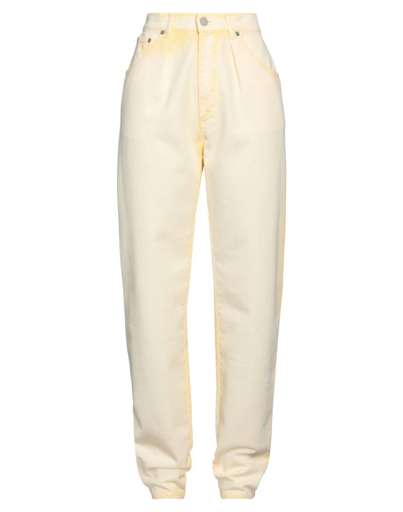 ALBERTA FERRETTI Jeanshose Damen Pastellgelb von ALBERTA FERRETTI
