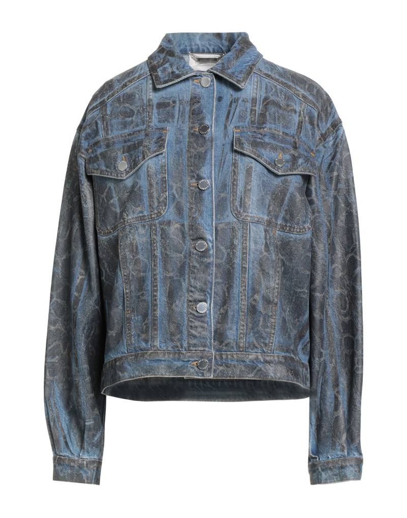ALBERTA FERRETTI Jeansjacke/-mantel Damen Blau von ALBERTA FERRETTI