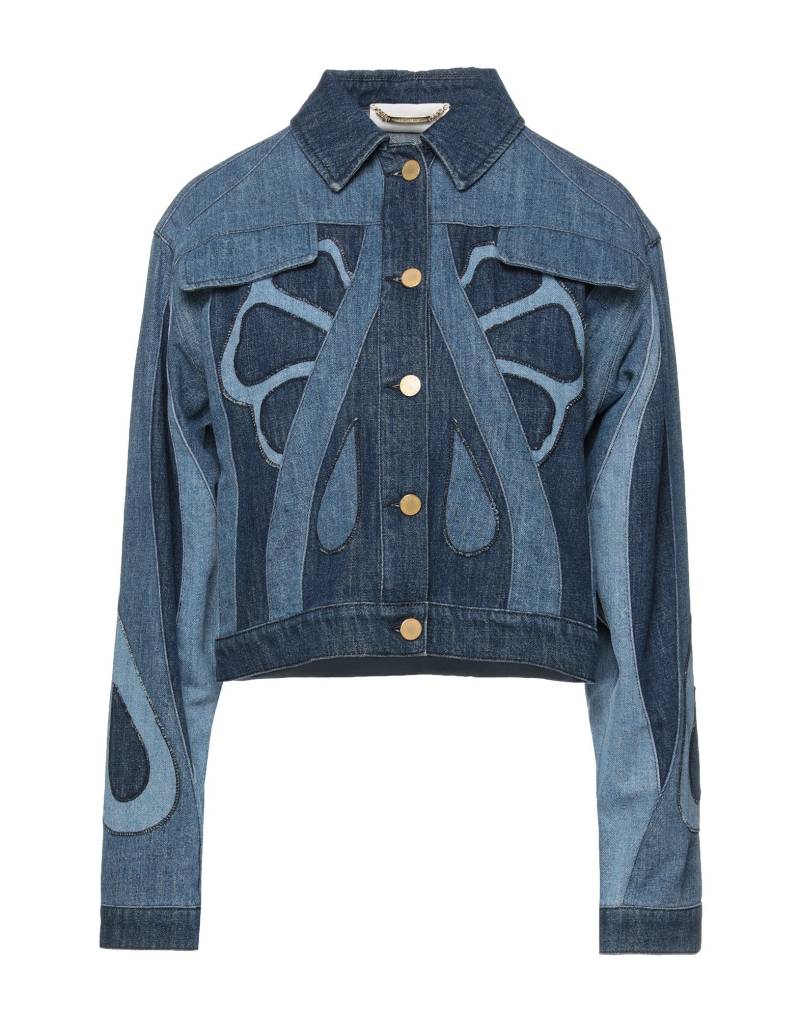 ALBERTA FERRETTI Jeansjacke/-mantel Damen Blau von ALBERTA FERRETTI
