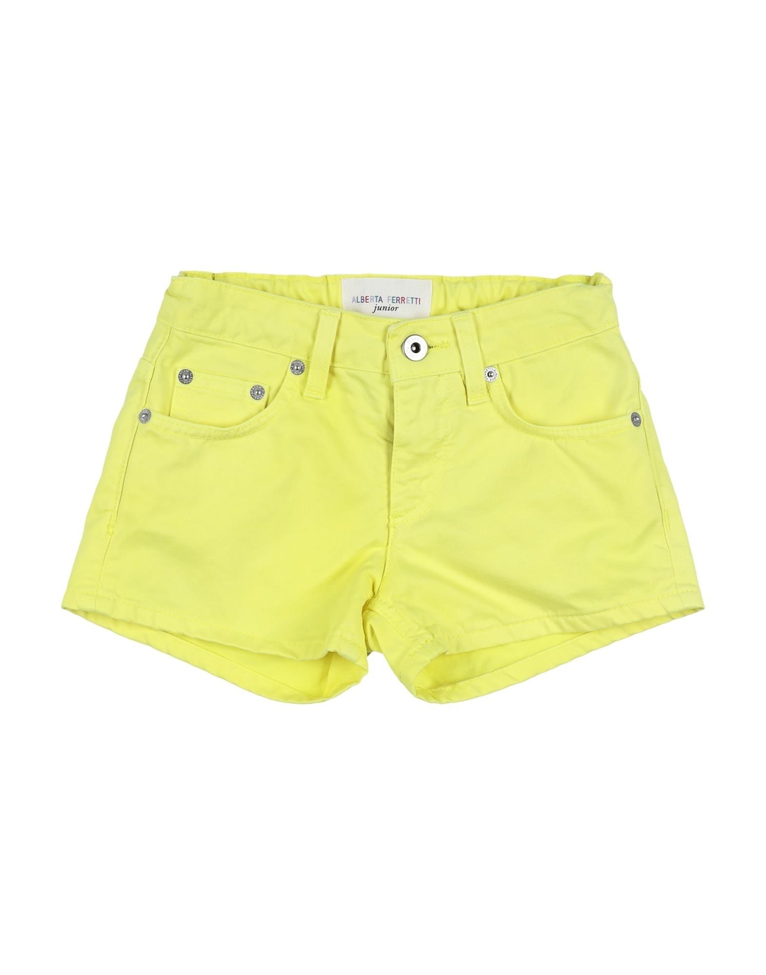 ALBERTA FERRETTI Jeansshorts Kinder Gelb von ALBERTA FERRETTI