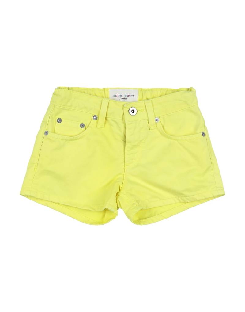 ALBERTA FERRETTI Jeansshorts Kinder Gelb von ALBERTA FERRETTI