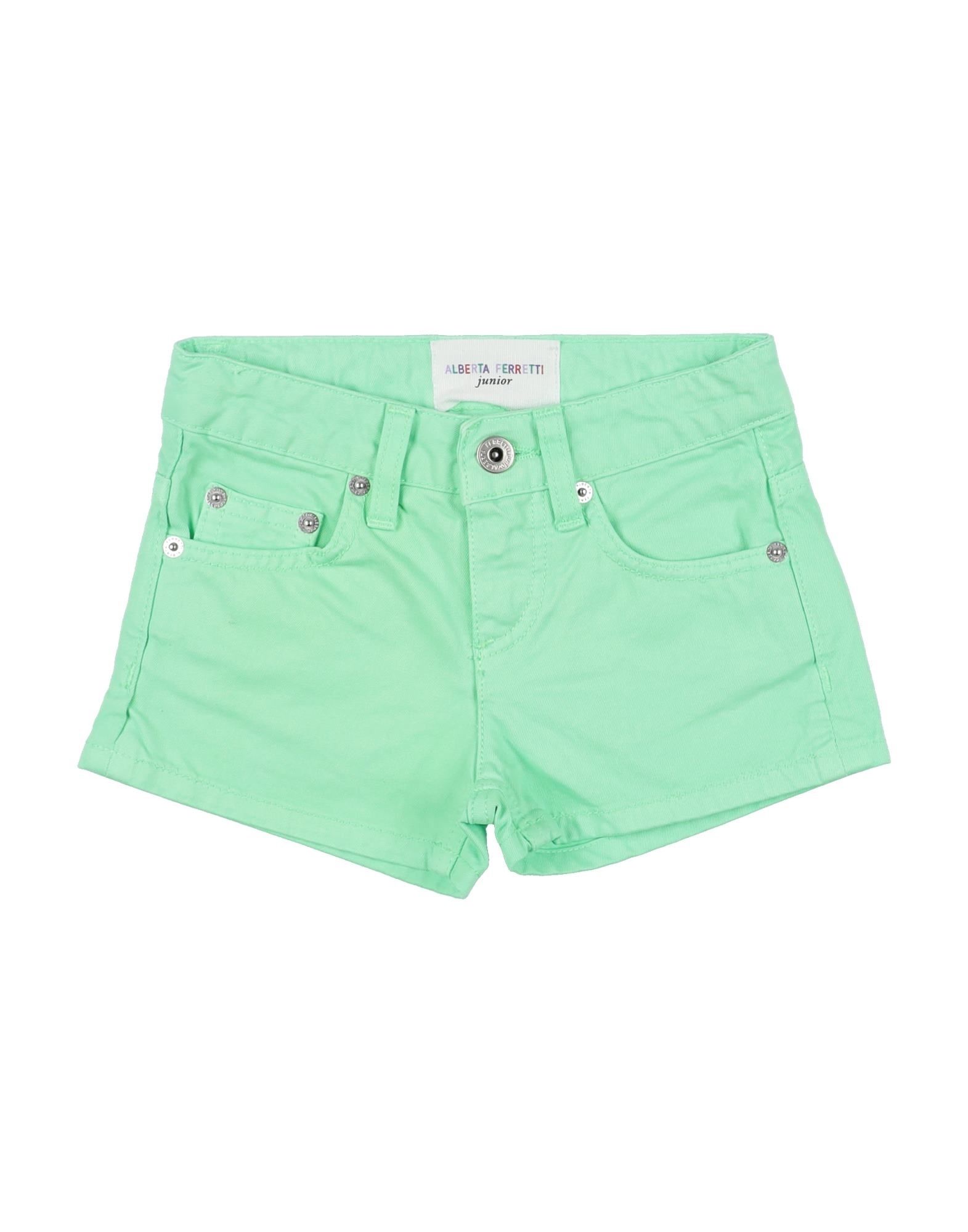 ALBERTA FERRETTI Jeansshorts Kinder Hellgrün von ALBERTA FERRETTI