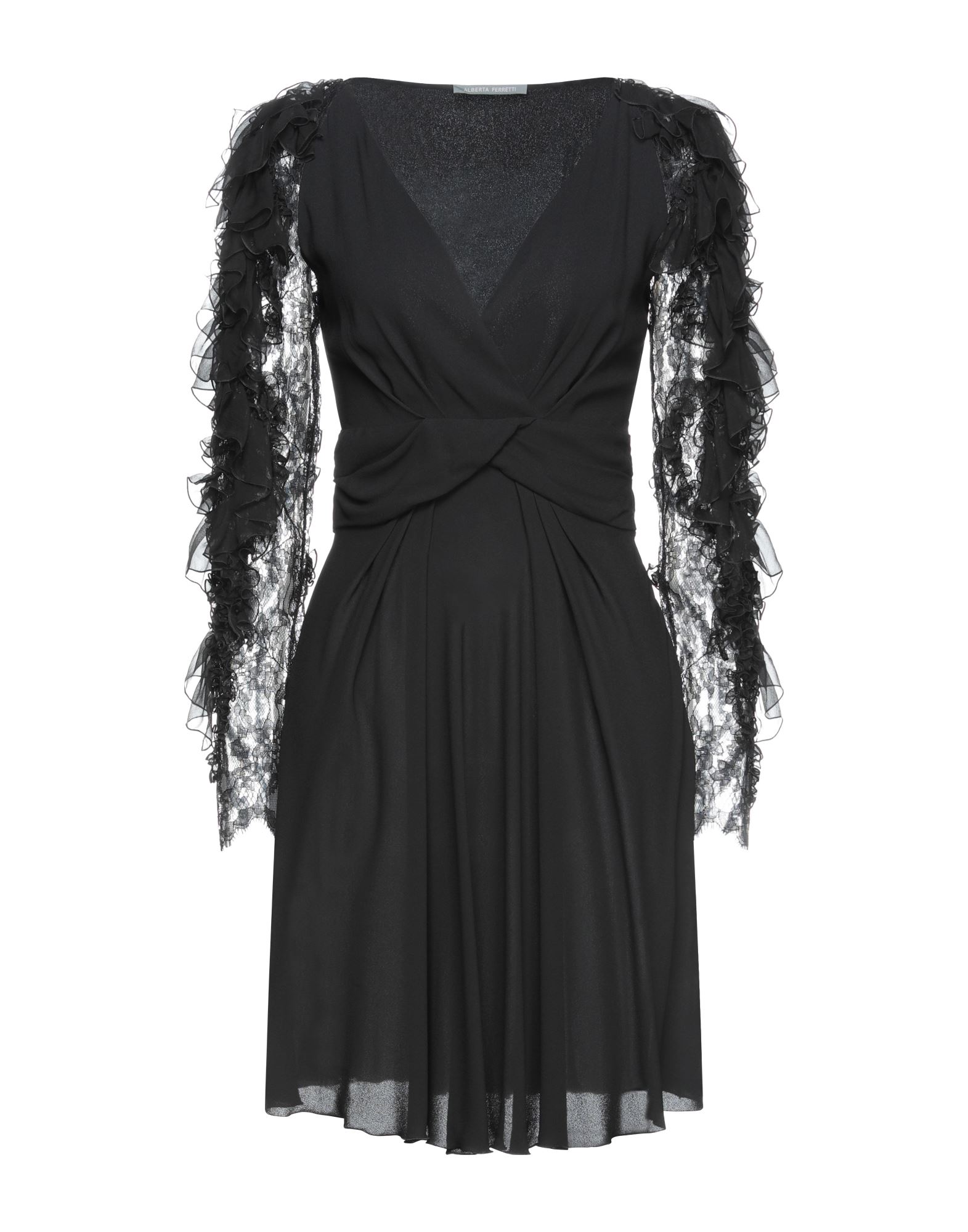 ALBERTA FERRETTI Mini-kleid Damen Schwarz von ALBERTA FERRETTI