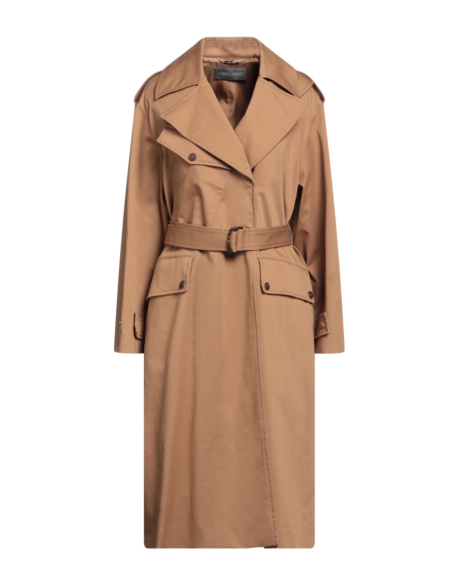 ALBERTA FERRETTI Jacke, Mantel & Trenchcoat Damen Kamel von ALBERTA FERRETTI