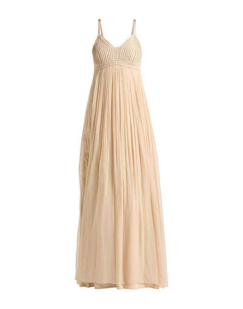 ALBERTA FERRETTI Maxi-kleid Damen Beige von ALBERTA FERRETTI