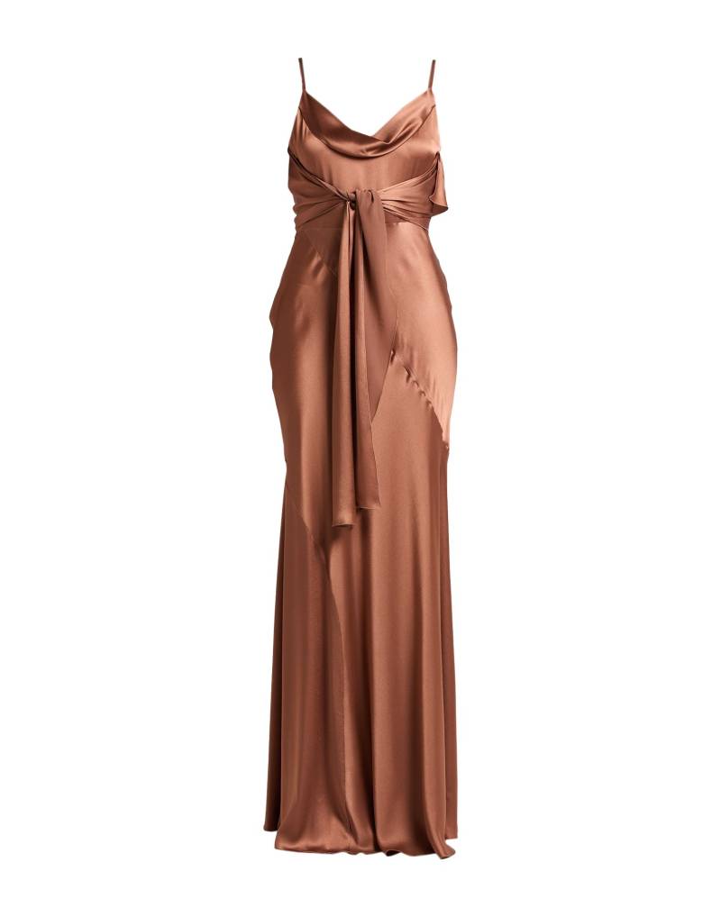 ALBERTA FERRETTI Maxi-kleid Damen Braun von ALBERTA FERRETTI