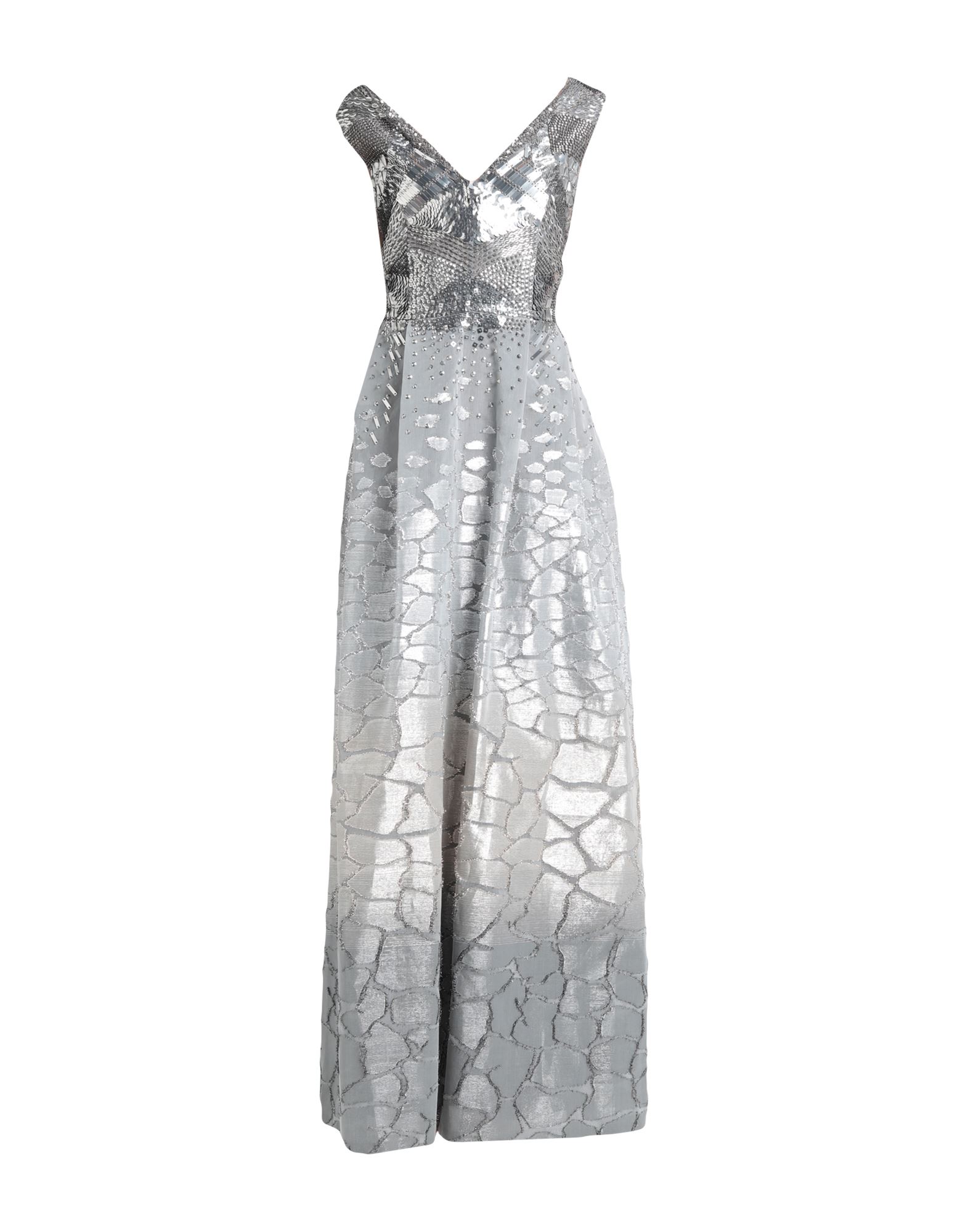 ALBERTA FERRETTI Maxi-kleid Damen Grau von ALBERTA FERRETTI