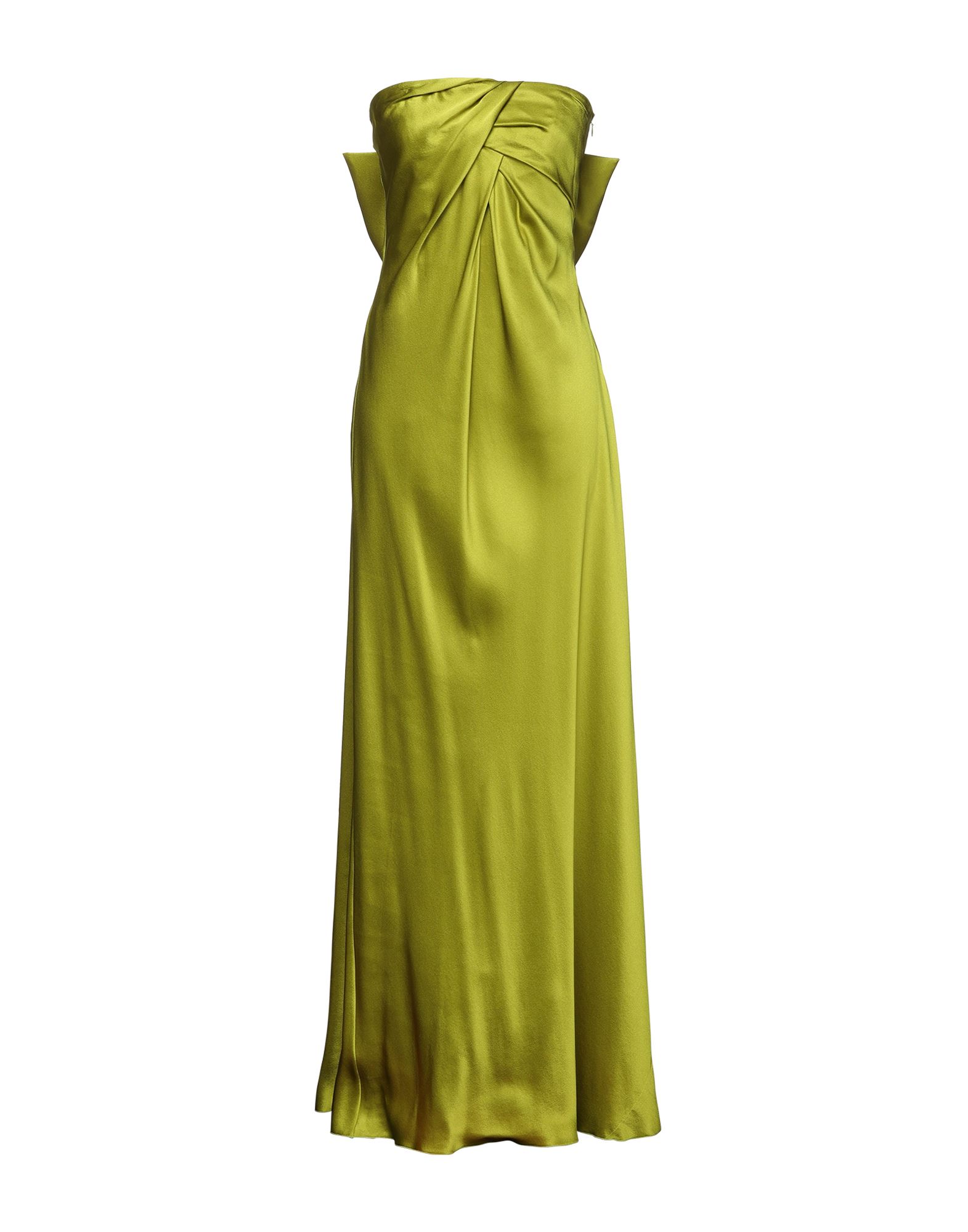 ALBERTA FERRETTI Maxi-kleid Damen Limettengrün von ALBERTA FERRETTI