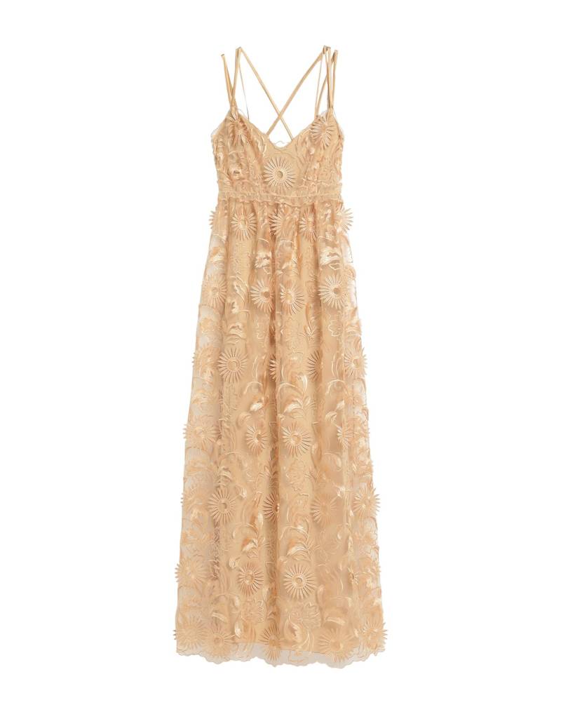 ALBERTA FERRETTI Maxi-kleid Damen Sand von ALBERTA FERRETTI