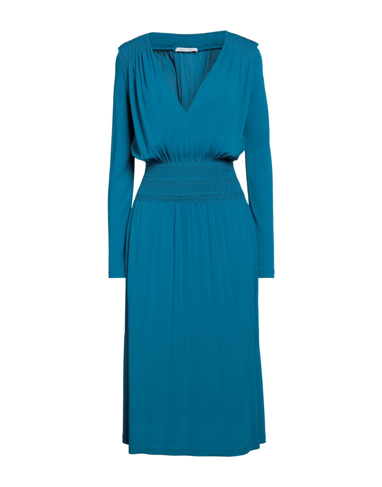 ALBERTA FERRETTI Midi-kleid Damen Azurblau von ALBERTA FERRETTI