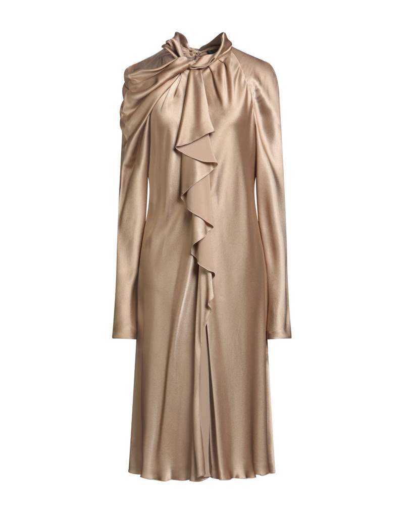 ALBERTA FERRETTI Midi-kleid Damen Braun von ALBERTA FERRETTI