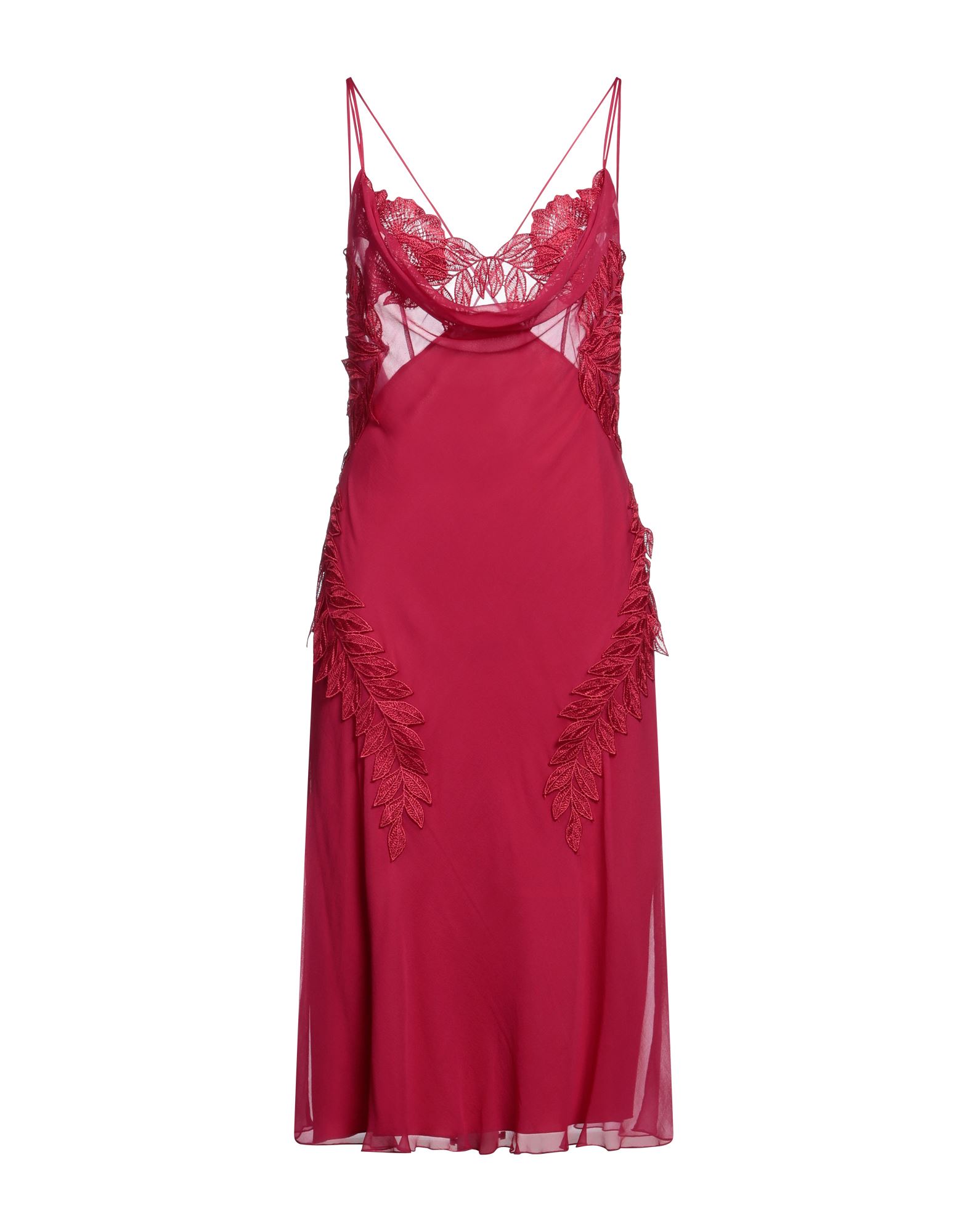 ALBERTA FERRETTI Midi-kleid Damen Magenta von ALBERTA FERRETTI