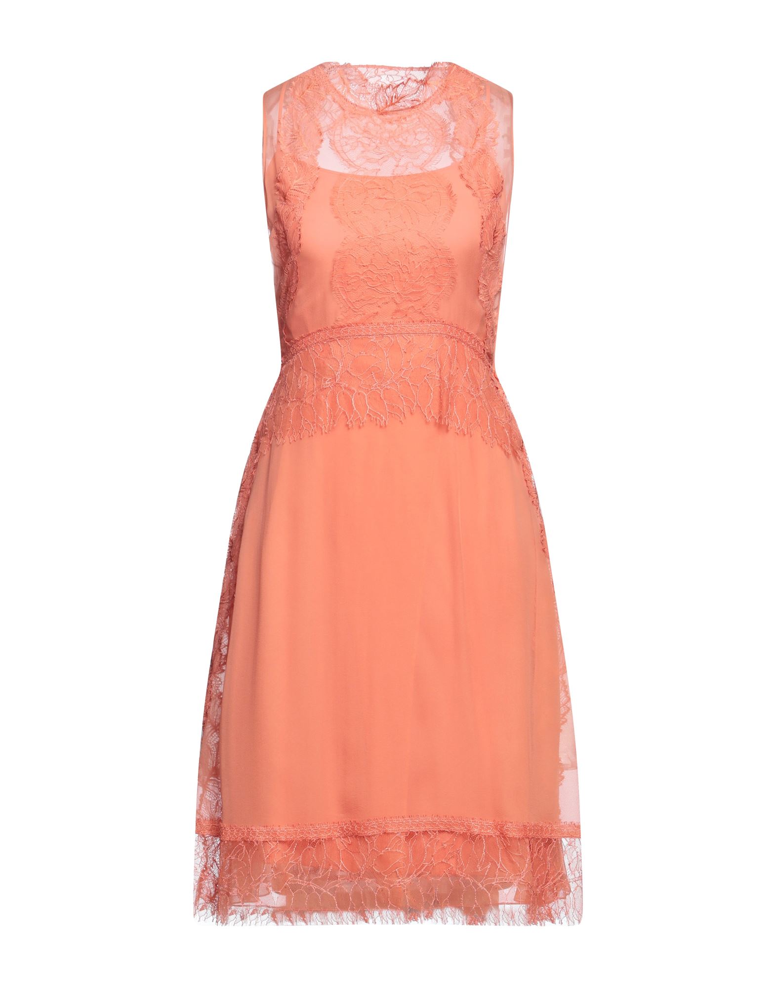 ALBERTA FERRETTI Midi-kleid Damen Lachs von ALBERTA FERRETTI