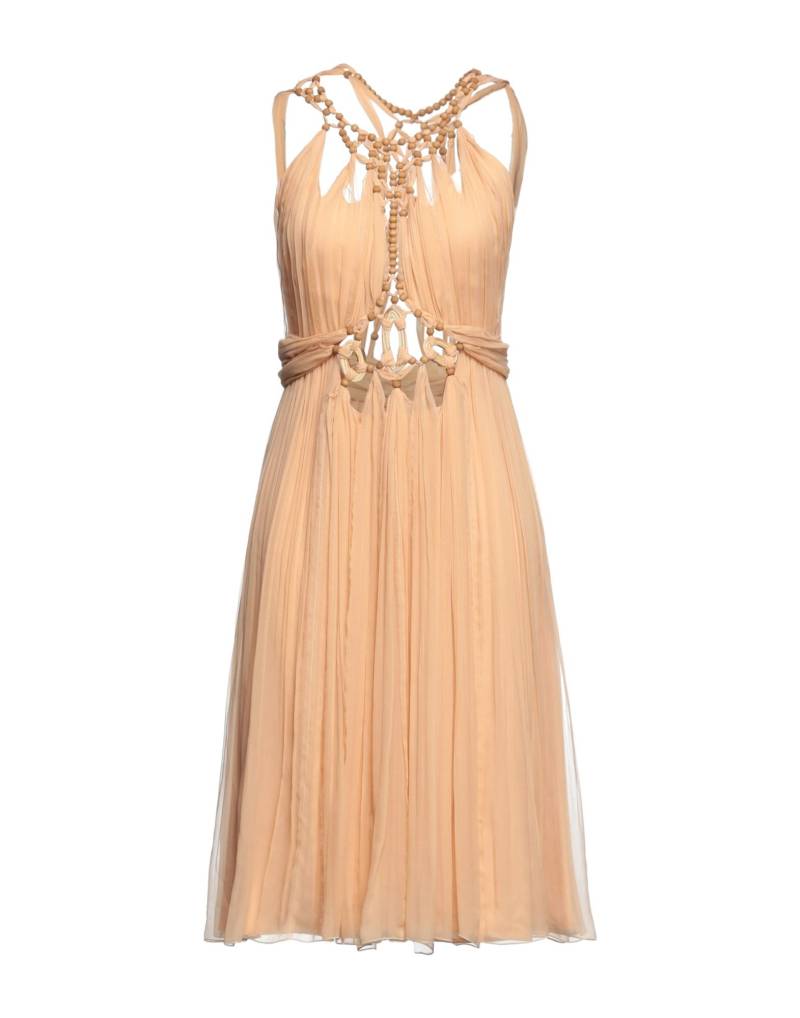 ALBERTA FERRETTI Midi-kleid Damen Pfirsich von ALBERTA FERRETTI