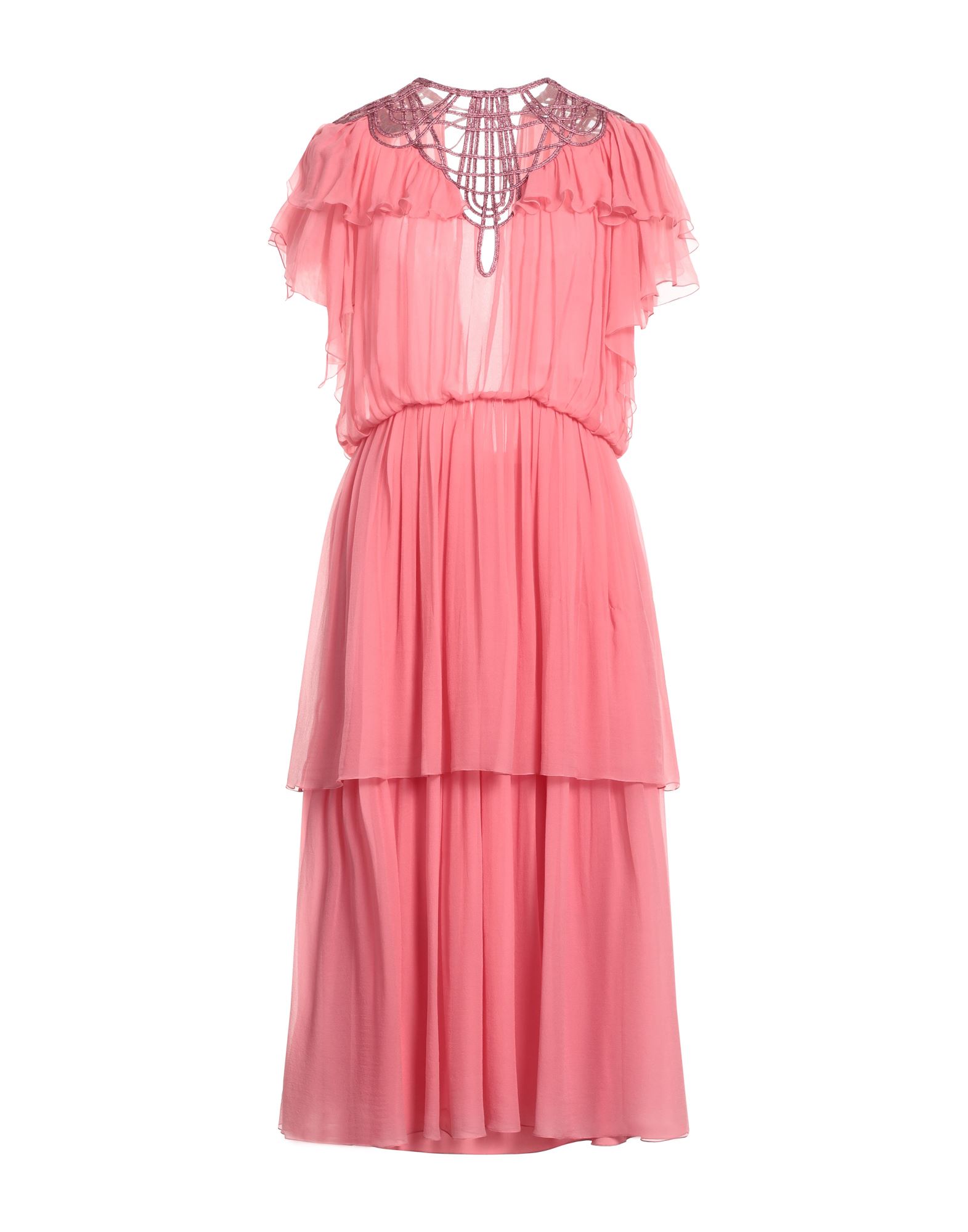 ALBERTA FERRETTI Midi-kleid Damen Rosa von ALBERTA FERRETTI