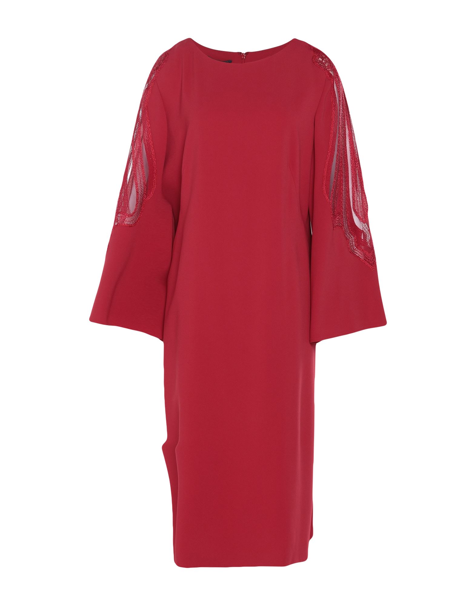 ALBERTA FERRETTI Midi-kleid Damen Rot von ALBERTA FERRETTI