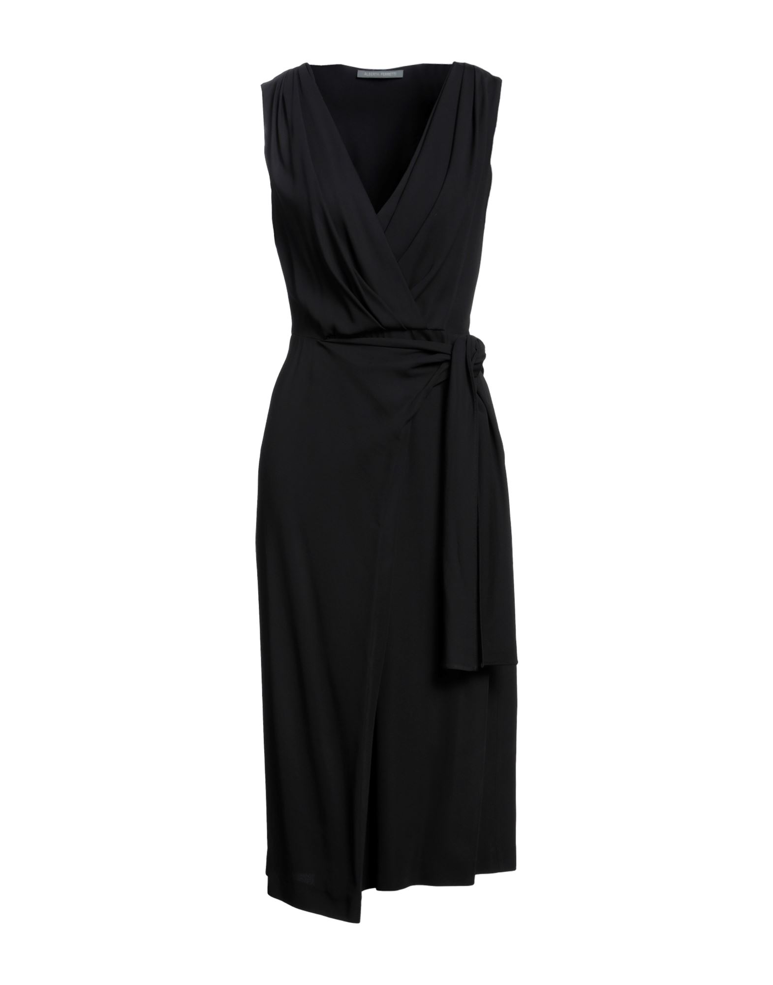 ALBERTA FERRETTI Midi-kleid Damen Schwarz von ALBERTA FERRETTI