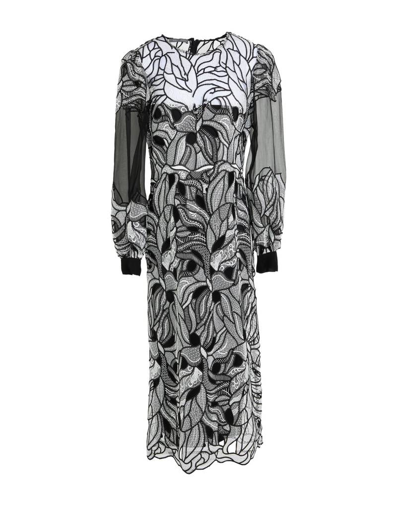 ALBERTA FERRETTI Midi-kleid Damen Schwarz von ALBERTA FERRETTI
