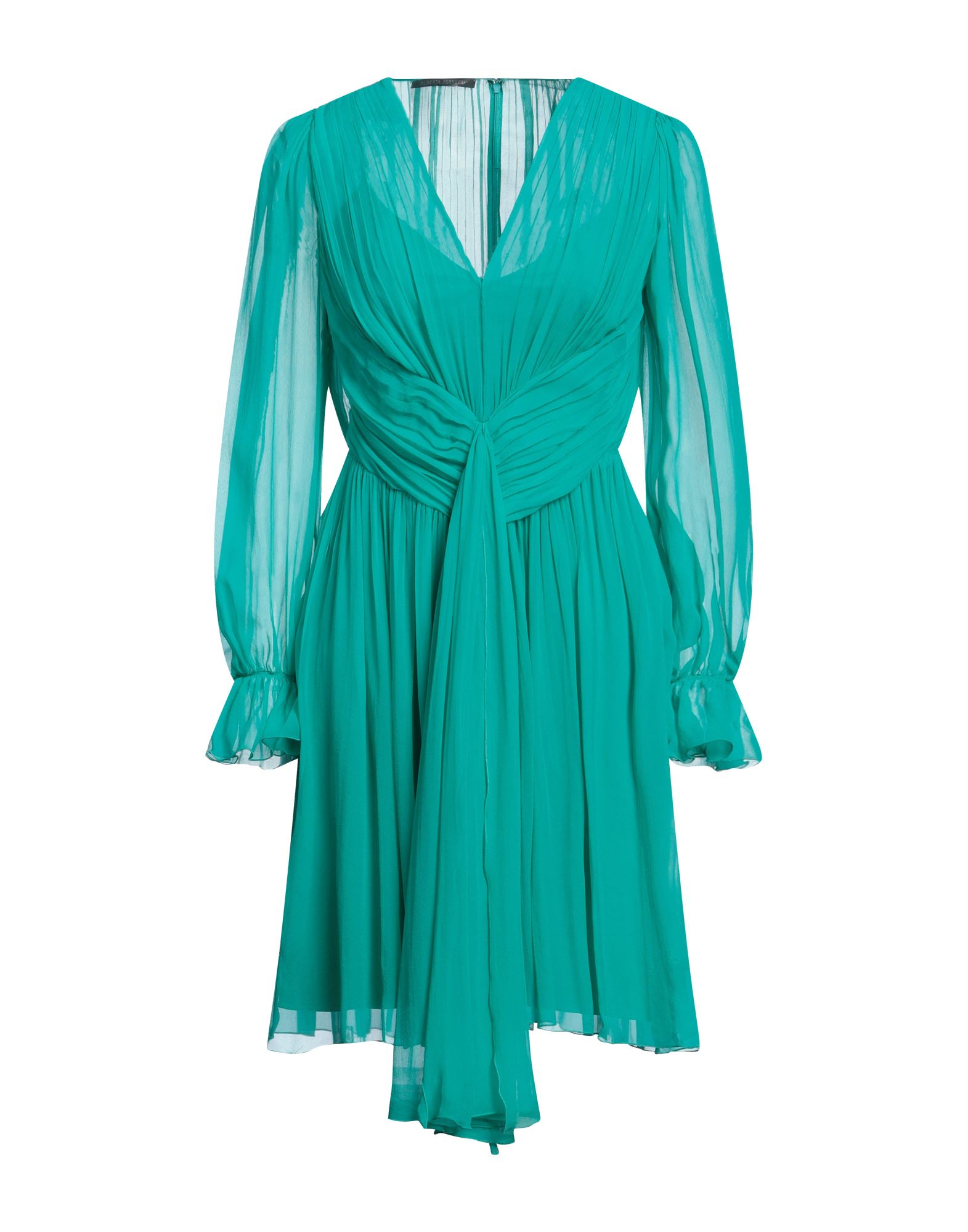 ALBERTA FERRETTI Midi-kleid Damen Vert Émeraude von ALBERTA FERRETTI