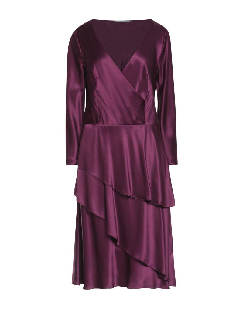 ALBERTA FERRETTI Midi-kleid Damen Violett von ALBERTA FERRETTI