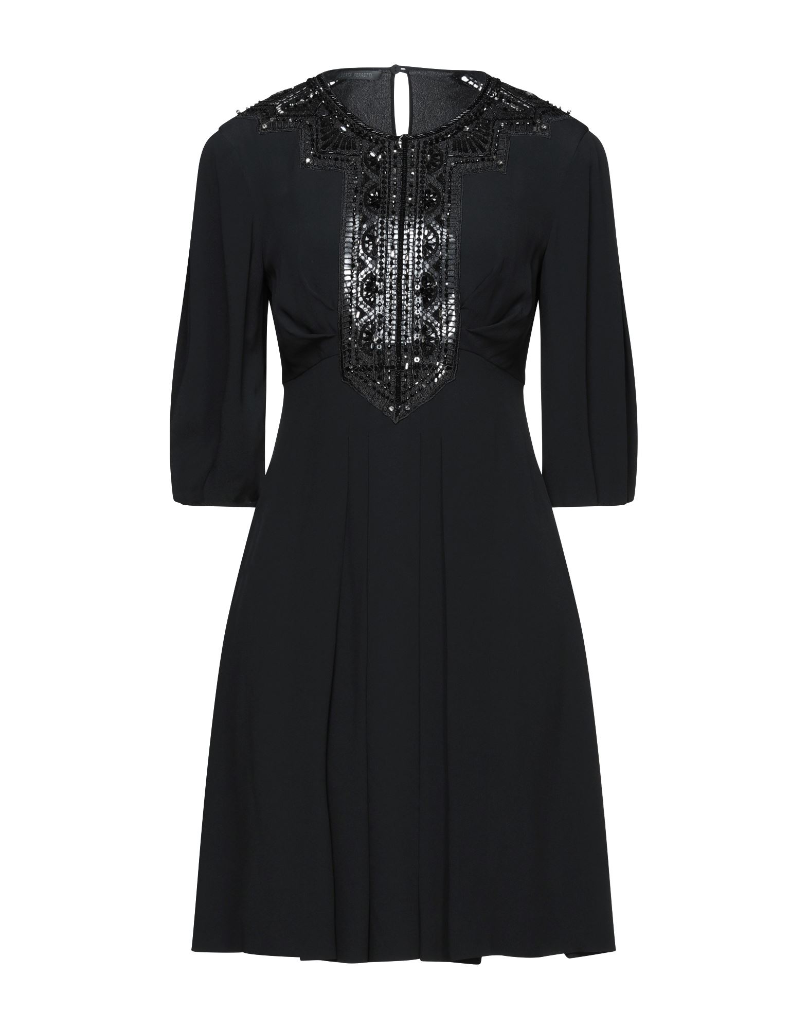 ALBERTA FERRETTI Mini-kleid Damen Schwarz von ALBERTA FERRETTI