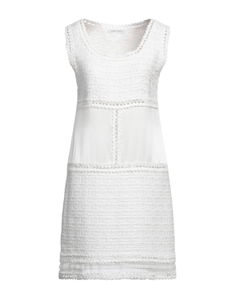 ALBERTA FERRETTI Mini-kleid Damen Weiß von ALBERTA FERRETTI