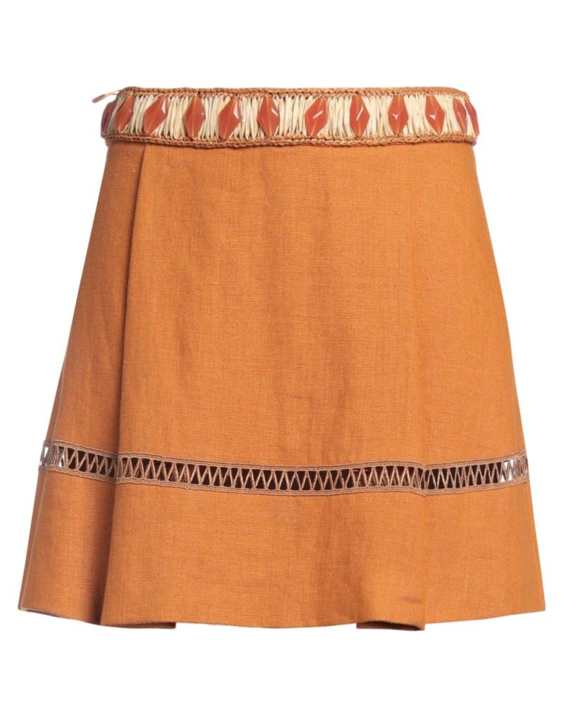 ALBERTA FERRETTI Minirock Damen Kamel von ALBERTA FERRETTI