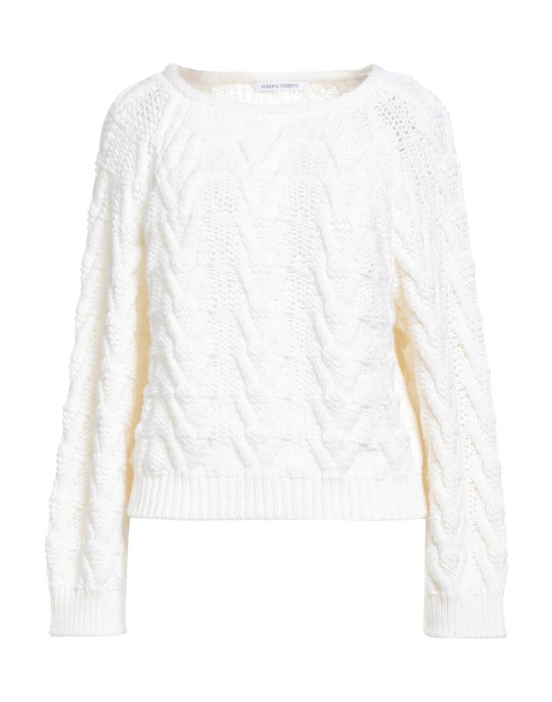 ALBERTA FERRETTI Pullover Damen Cremeweiß von ALBERTA FERRETTI