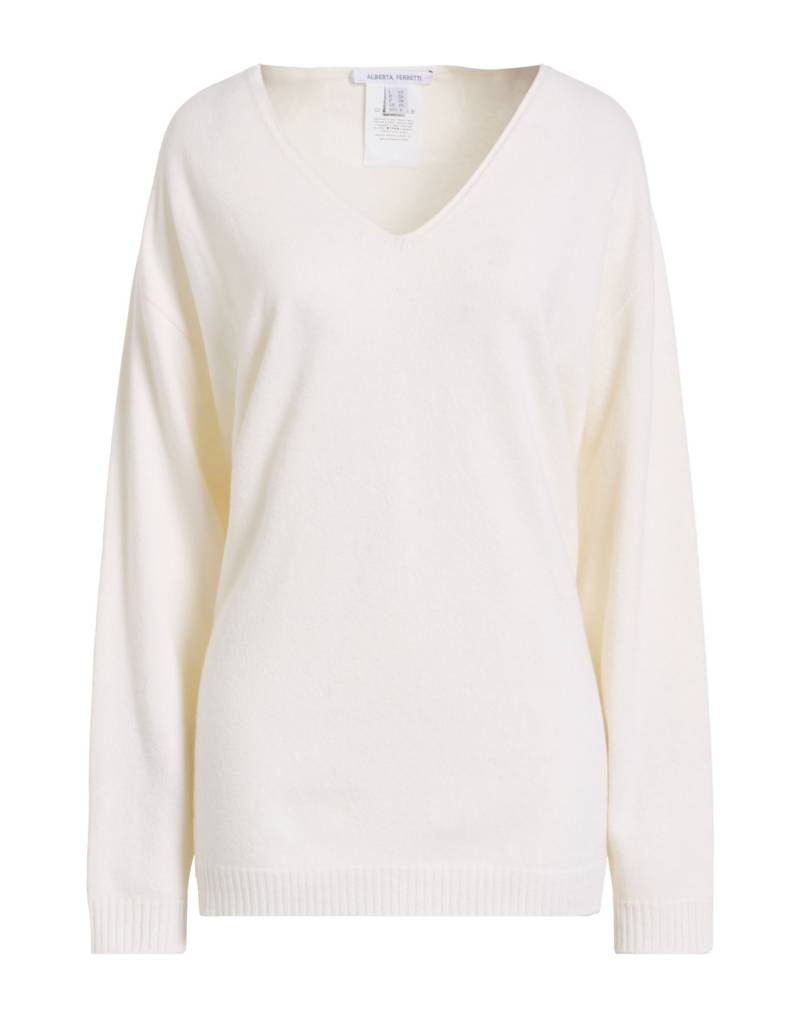 ALBERTA FERRETTI Pullover Damen Elfenbein von ALBERTA FERRETTI