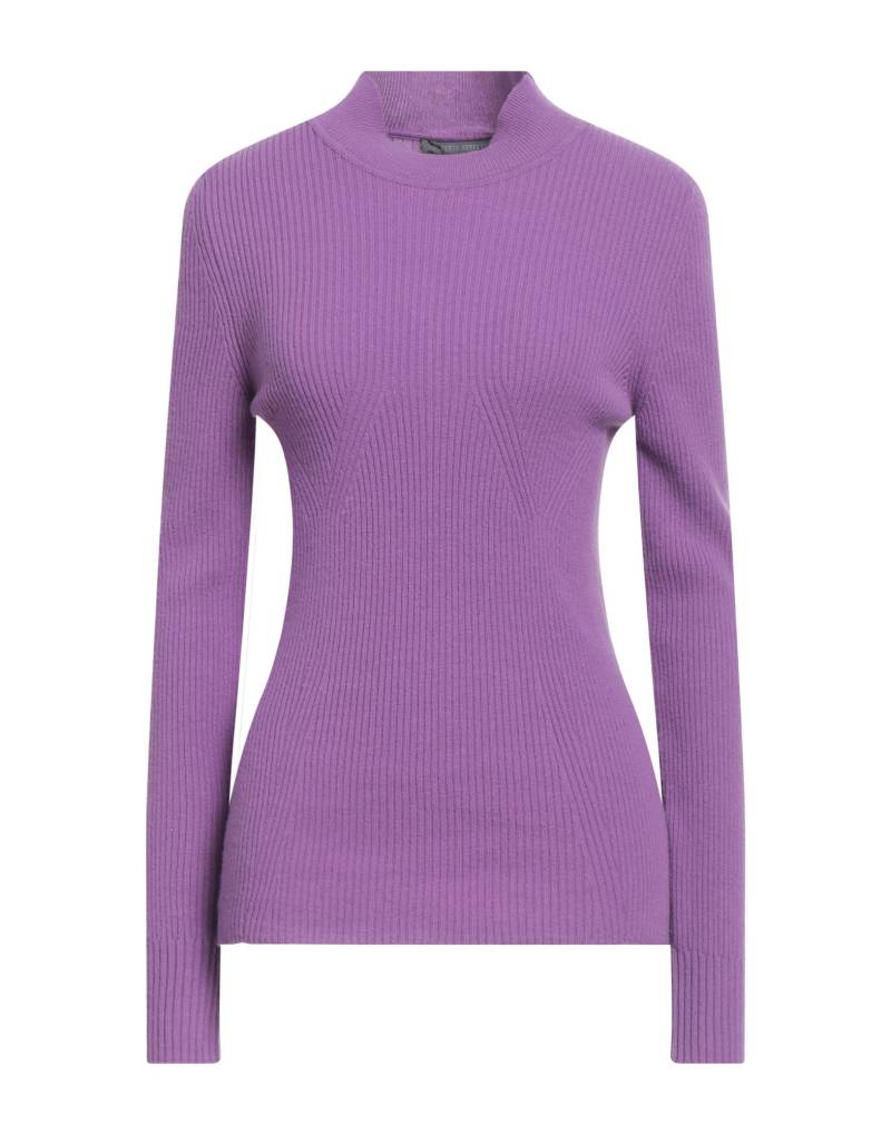 ALBERTA FERRETTI Rollkragenpullover Damen Violett von ALBERTA FERRETTI