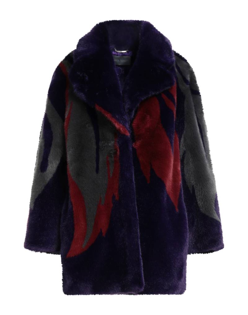 ALBERTA FERRETTI Shearling- & Kunstfell Damen Dunkelviolett von ALBERTA FERRETTI