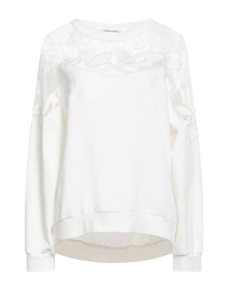 ALBERTA FERRETTI Sweatshirt Damen Elfenbein von ALBERTA FERRETTI