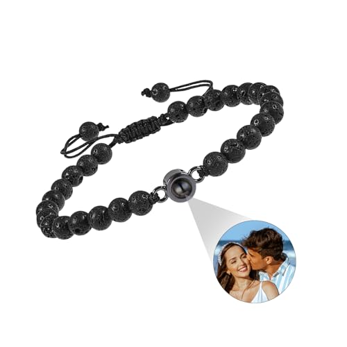 ALBERTBAND Armband mit Bild Tigerauge Perlen Armband Personalisierte Foto Armband Projektion Armband für Ihn Partner Paar Armband Geschenke für Geburtstage, Valentinstag, Weihnachten ALBERTBAND Armband mit Bild Tigerauge Perlen Armband Personalisierte Foto Armband Projektion Armband für Ihn Partner Paar Armband Geschenke für Geburtstage, Valentinstag, Weihnachten von ALBERTBAND