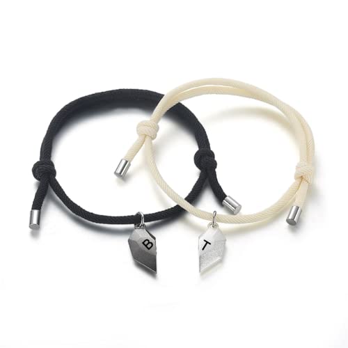 ALBERTBAND Magnet Armbänder für Paare Personalisiert mit A-Z Buchstabe Namen Geburtstag Weihnachten Valentinstag für ihn sie Partner Geschenke für Männer Frauen ALBERTBAND Magnet Armbänder für Paare Personalisiert mit A-Z Buchstabe Namen Geburtstag Weihnachten Valentinstag für ihn sie Partner Geschenke für Männer Frauen von ALBERTBAND