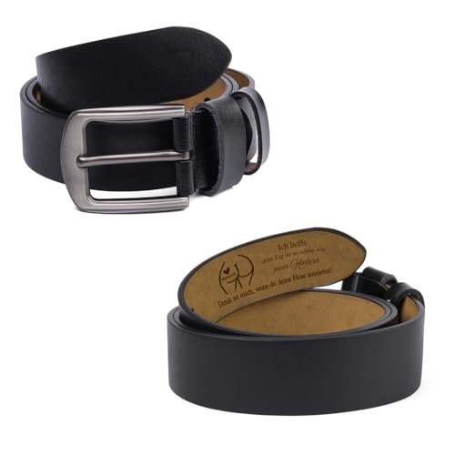 ALBERTBAND Personalisierter Name Herren Ledergürtel - Personalisiert Geschenk für Männer Papa Opa Ihr Ehemann oder Freund - Vatertagsgeschenk für Papa ALBERTBAND Personalisierter Name Herren Ledergürtel - Personalisiert Geschenk für Männer Papa Opa Ihr Ehemann oder Freund - Vatertagsgeschenk für Papa von ALBERTBAND