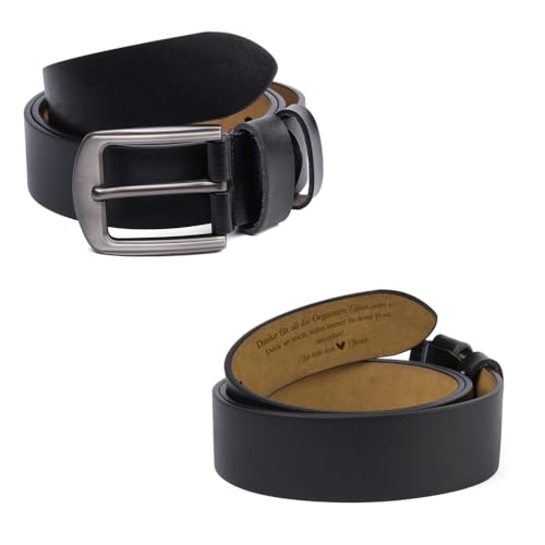 ALBERTBAND Personalisierter Name Herren Ledergürtel - Personalisiert Geschenk für Männer Papa Opa Ihr Ehemann oder Freund - Vatertagsgeschenk für Papa ALBERTBAND Personalisierter Name Herren Ledergürtel - Personalisiert Geschenk für Männer Papa Opa Ihr Ehemann oder Freund - Vatertagsgeschenk für Papa von ALBERTBAND