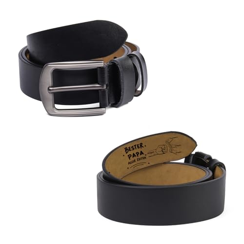 ALBERTBAND Personalisierter Name Herren Ledergürtel - Personalisiert Geschenk für Männer Papa Opa Ihr Ehemann oder Freund - Vatertagsgeschenk für Papa ALBERTBAND Personalisierter Name Herren Ledergürtel - Personalisiert Geschenk für Männer Papa Opa Ihr Ehemann oder Freund - Vatertagsgeschenk für Papa von ALBERTBAND