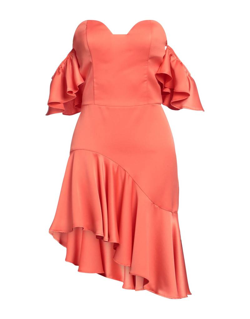ALBERTO AUDENINO Midi-kleid Damen Orange von ALBERTO AUDENINO