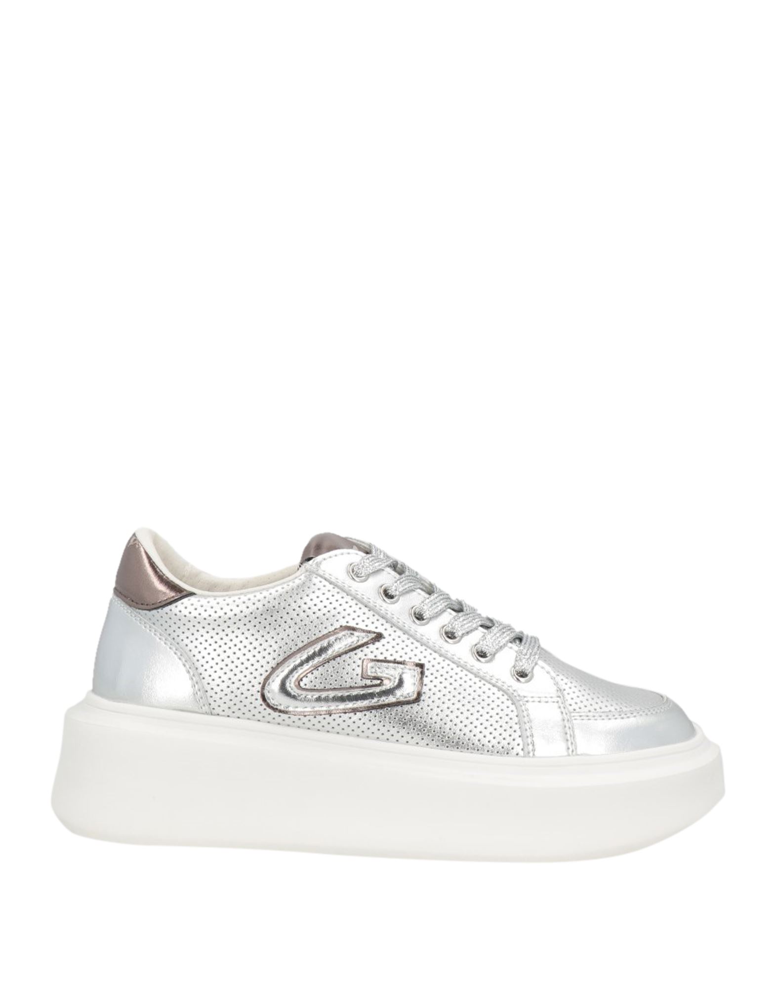 ALBERTO GUARDIANI Sneakers Damen Silber von ALBERTO GUARDIANI