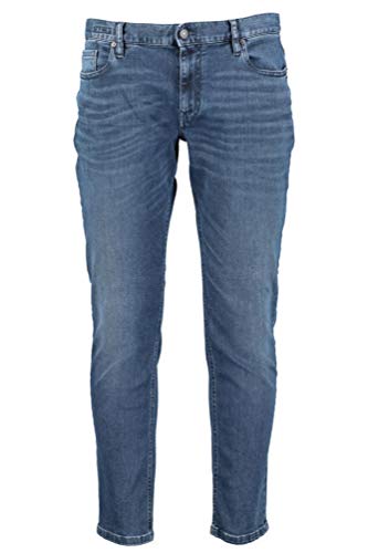 ALBERTO - Herren 5-Pocket Jeans Slim Fit (1572 4237), Größe:W38/L32, Farbe:Navy (898) von ALBERTO