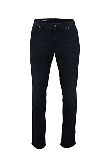 ALBERTO Regular Fit Jeans 5-Pocket Reißverschluss Nachtblau Größe W33 L34 von ALBERTO