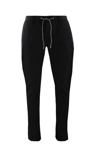 ALBERTO Slim Fit Hose Super Light Reißverschluss Paspelgesäßtaschen schwarz Größe W32 L34 von ALBERTO