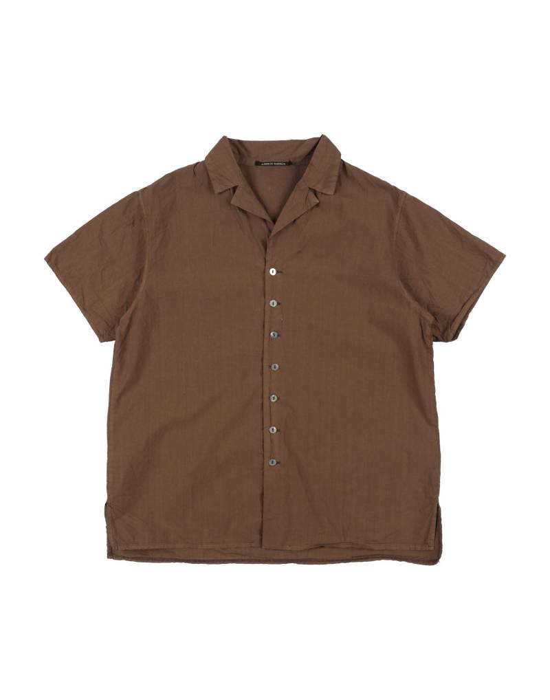 ALBUM DI FAMIGLIA Hemd Kinder Braun von ALBUM DI FAMIGLIA
